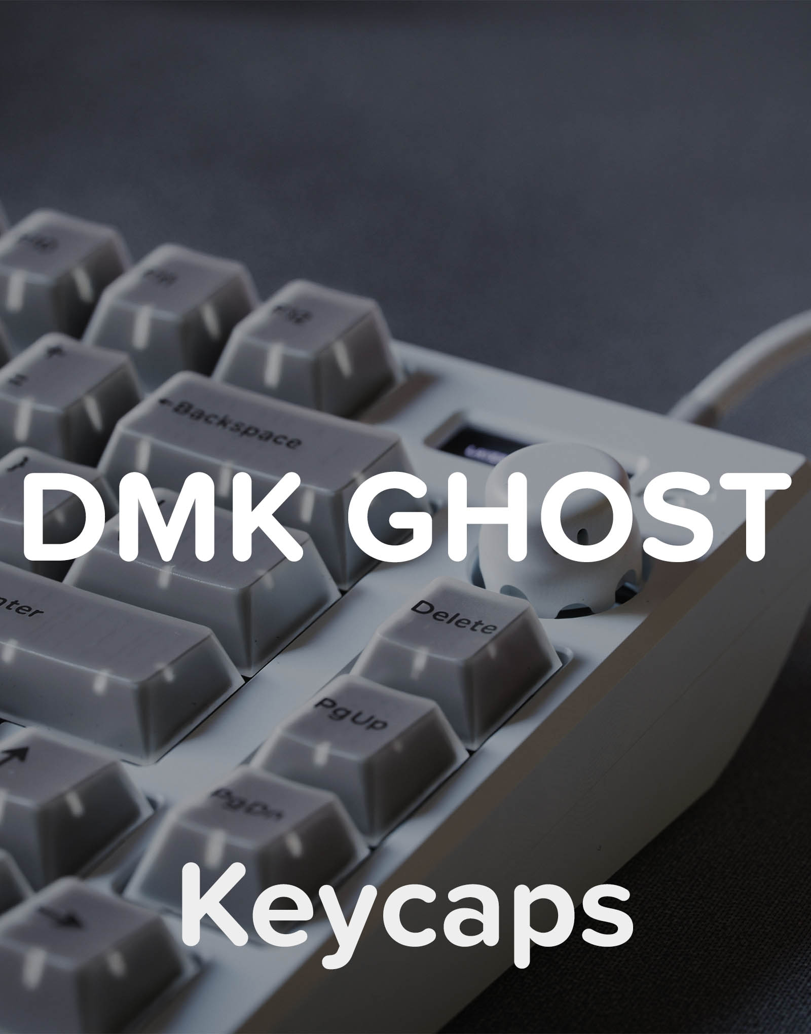 DMK GHOST Keycaps (Extras) - Ashkeebs Design, Inc.